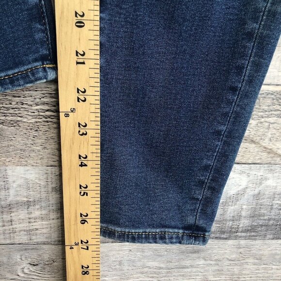 Spanx Women's 5 Pocket Ankle Skinny Stretch Comfort Jeans | sz 28 Blue - Picture 10 of 10